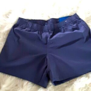 Reel Legend Nylon‎ Blue Active Sports Shorts S 28x14